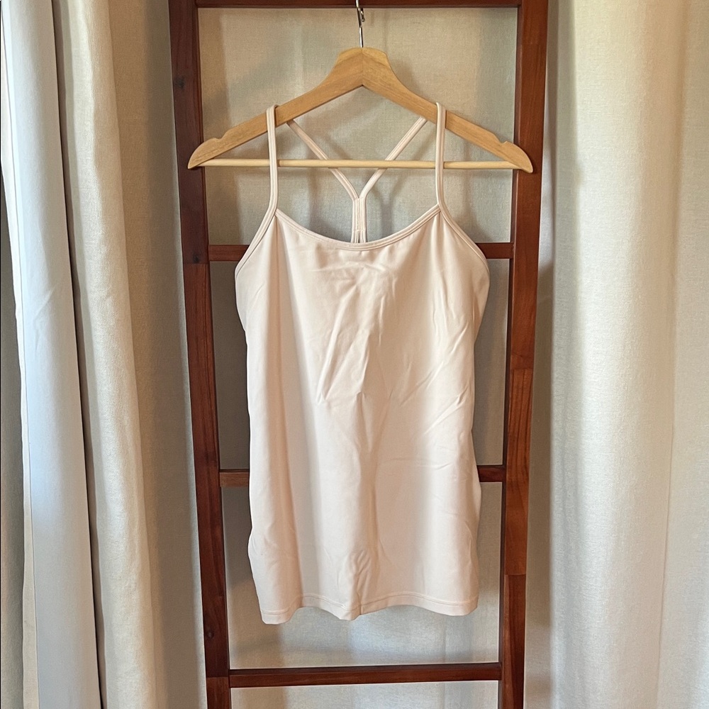 Lululemon Power Y Tank - Silk Rose - 10